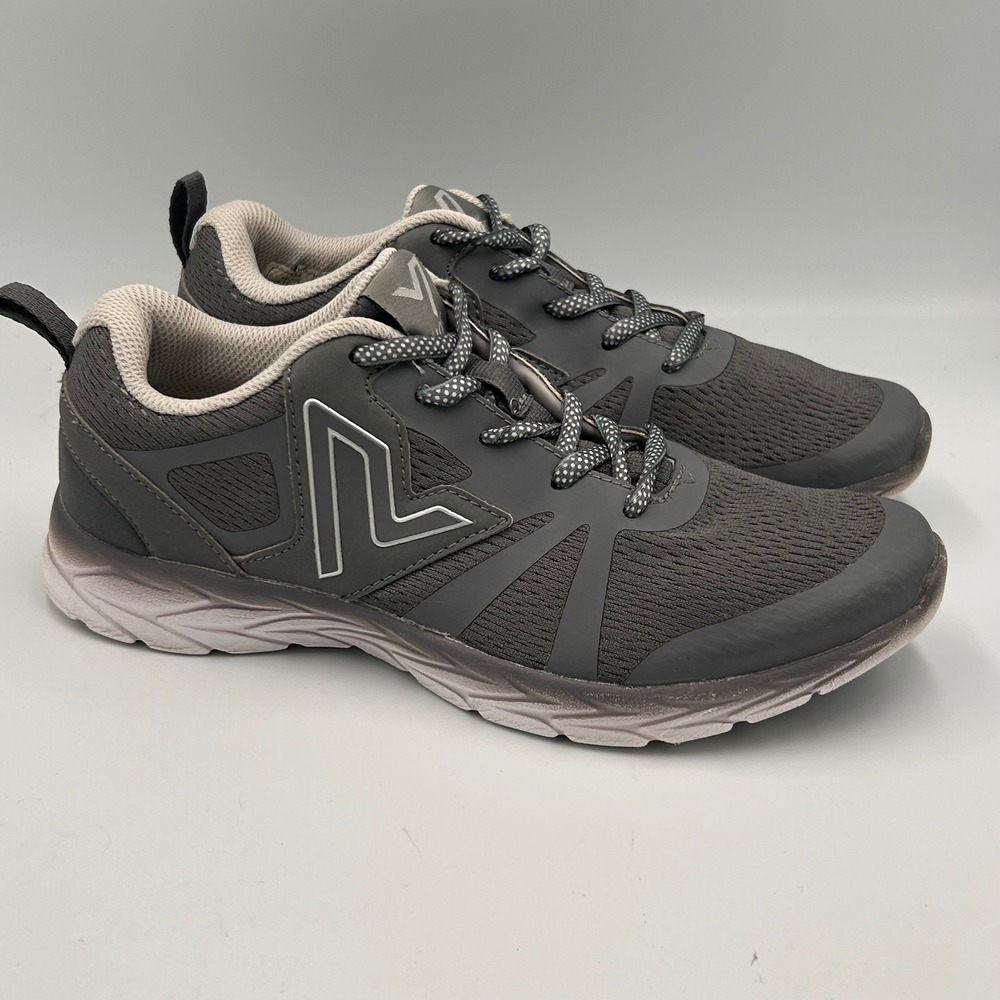 Vionic Miles Active Sneaker Charcoal Gray Mesh Walking Shoes 335MILES Womens 6.5